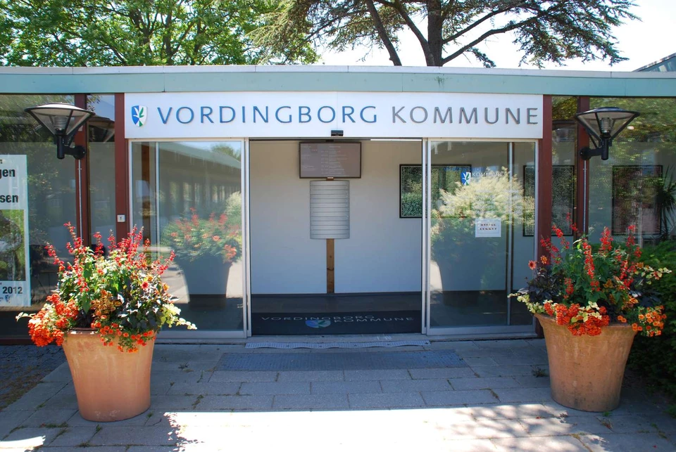 Vordingborg kommune foto af rådhus