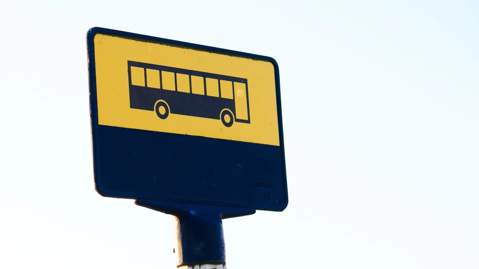 Busstop skilt