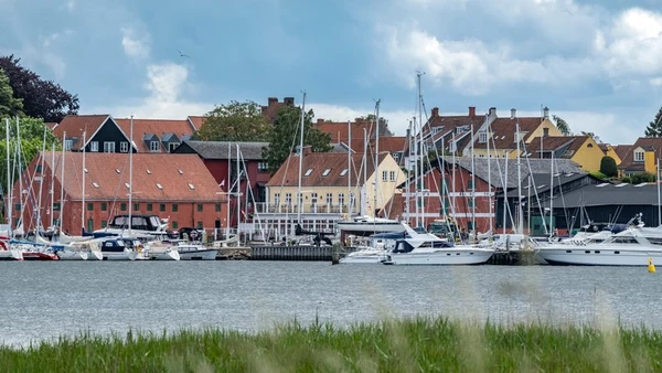 Præstø set fra vandsiden