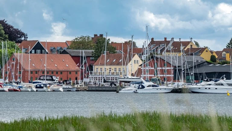 Præstø set fra vandsiden