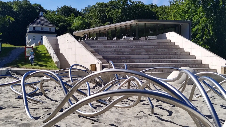 Legeplads ved GeoCenter Møns Klint