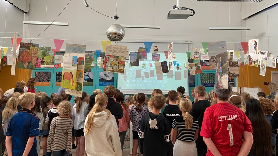 elever på hjertebjerg skole