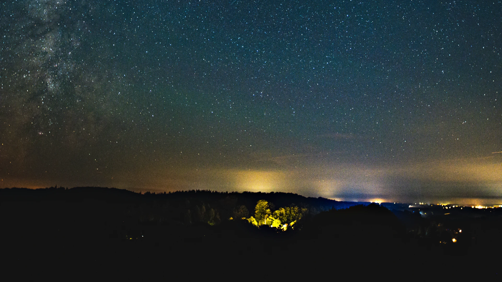 Dark Sky over Møn