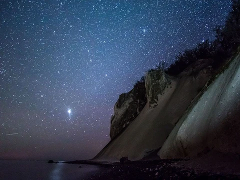 Billede af Dark Sky over Møns Klint