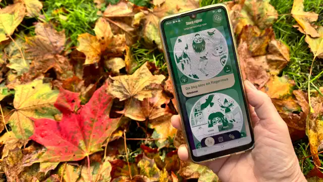 App'en med Urt og Sky på natureventyr
